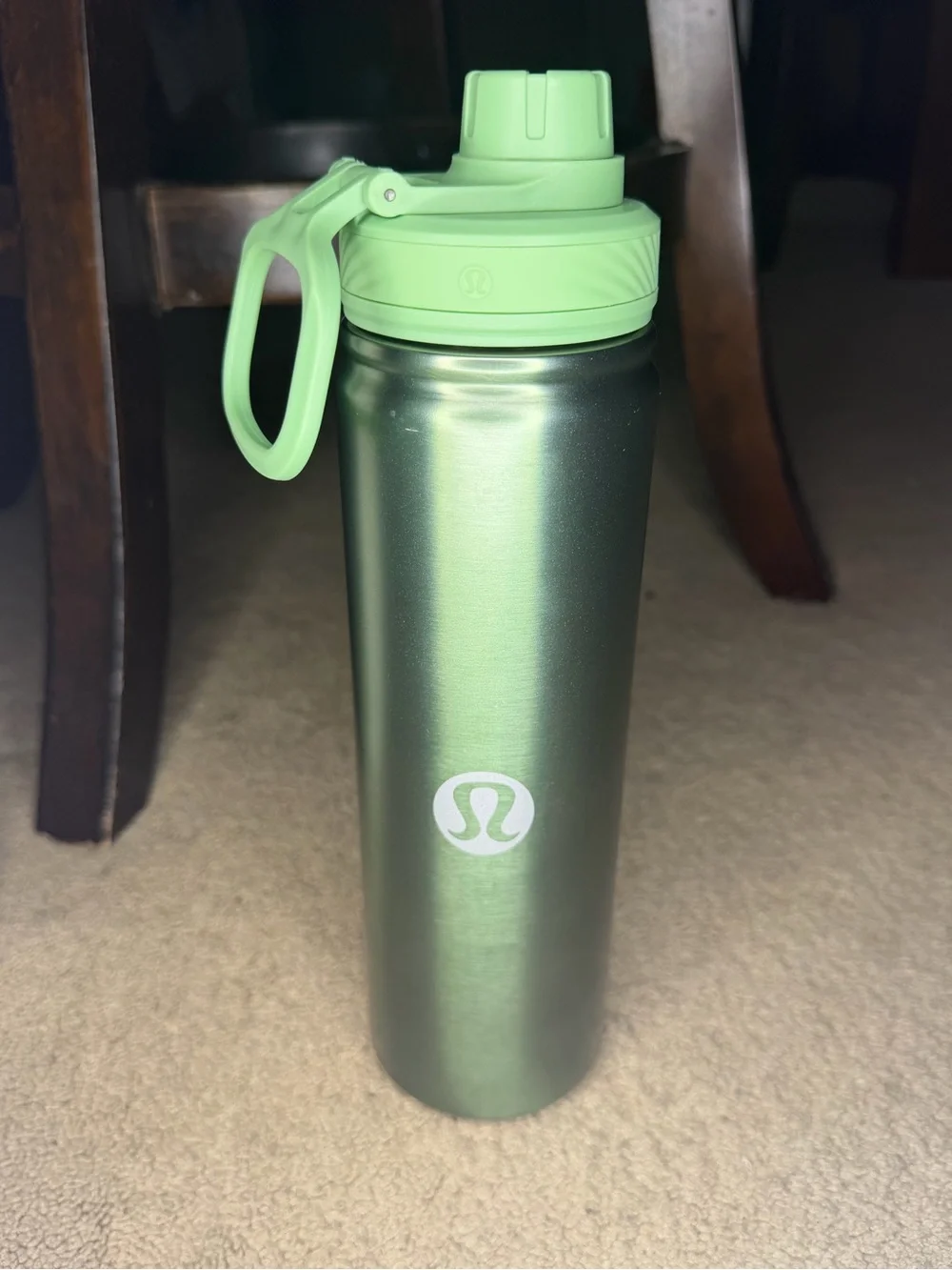 lululemon athletica white box with red logo